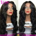 Unprocessed remy human hair wig 100% Virgin brazilian hair full lace wig with baby hair